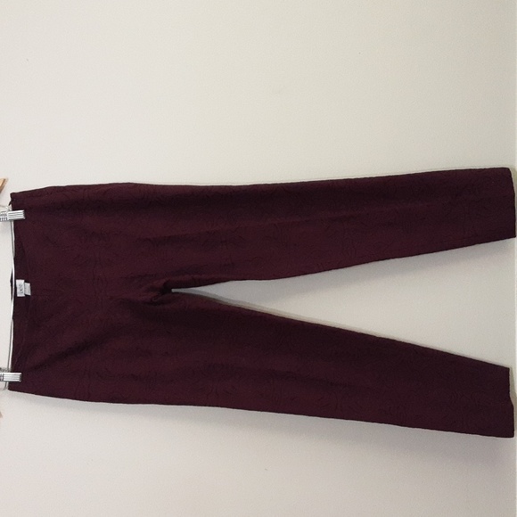 New caché pants textured women’s straight size 4 - Picture 1 of 6